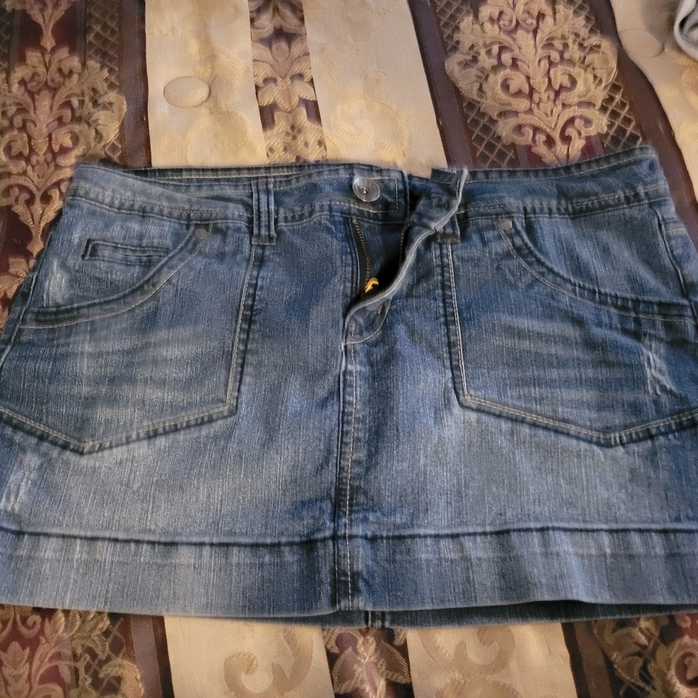 Jean skirt